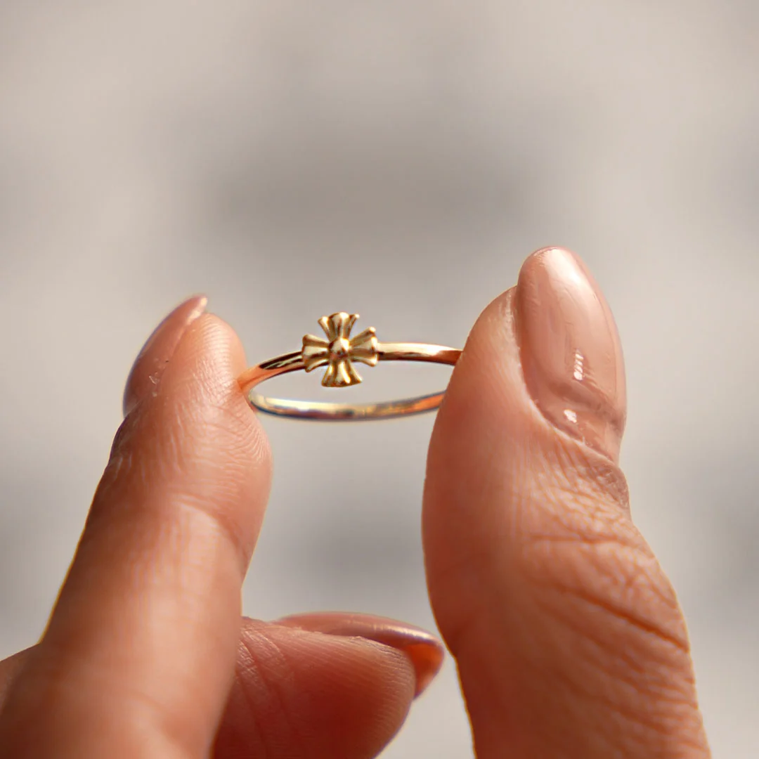 14k Maltese Cross Ring - Image 3