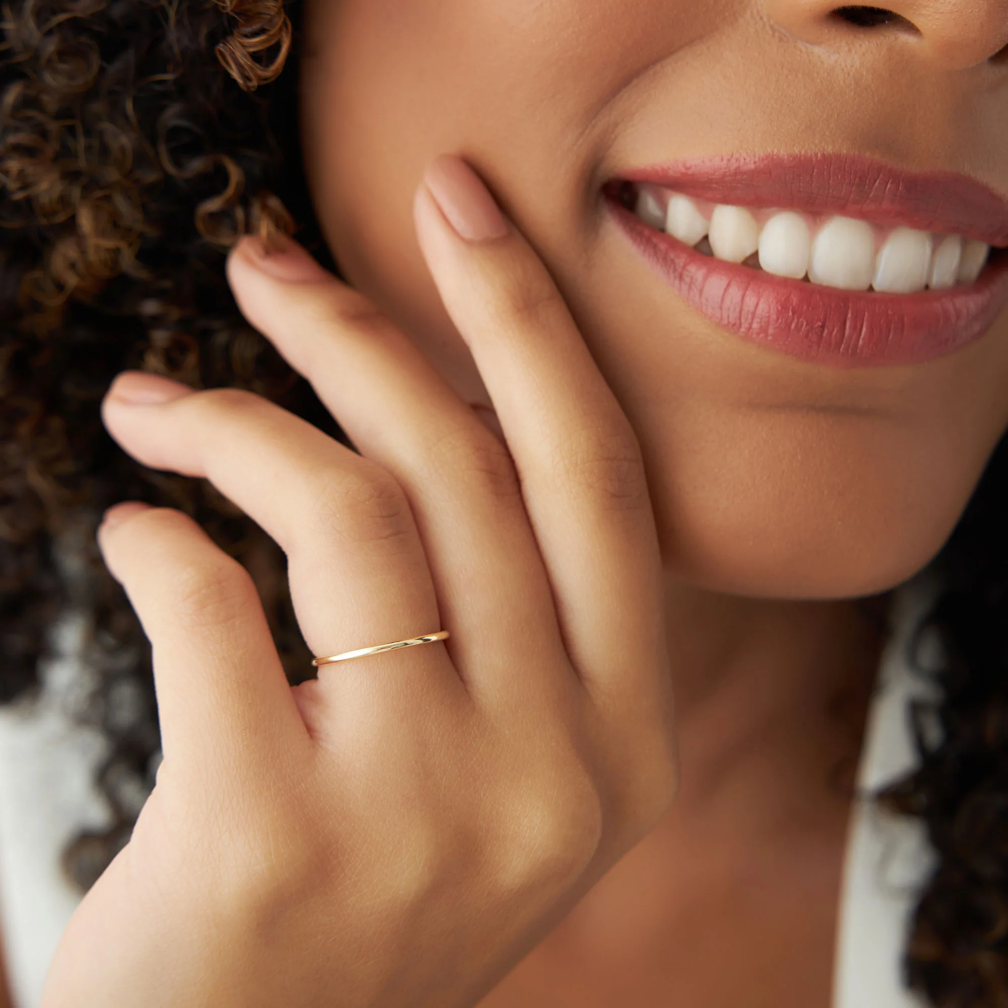 14K Gold Twisted Rope Ring Set - Image 6